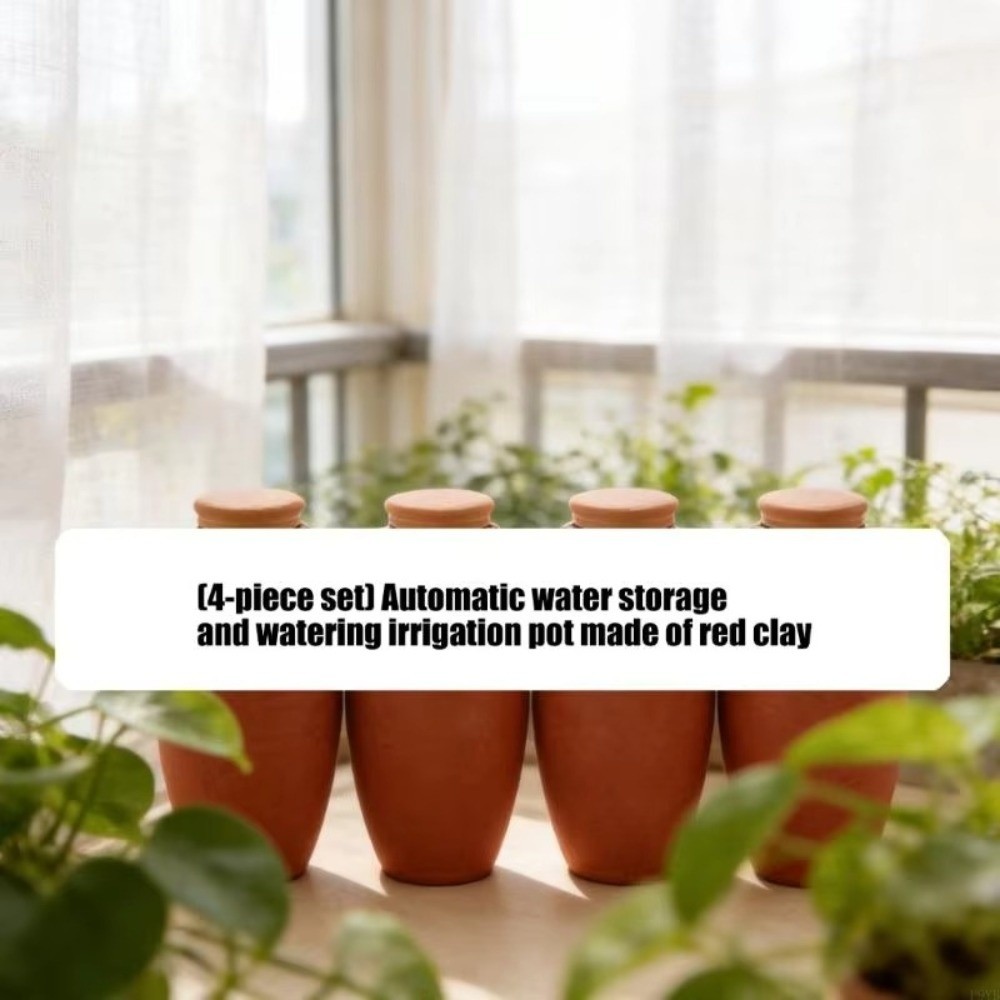 4 Stück Terrakotta-Material Au – Self Watering Insert Bewertung und Preis